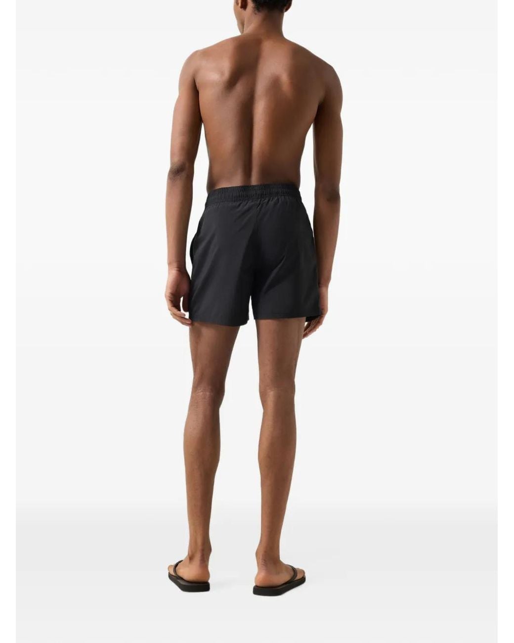 Bogner Fire + Ice Black Nelson Swim Shorts for men