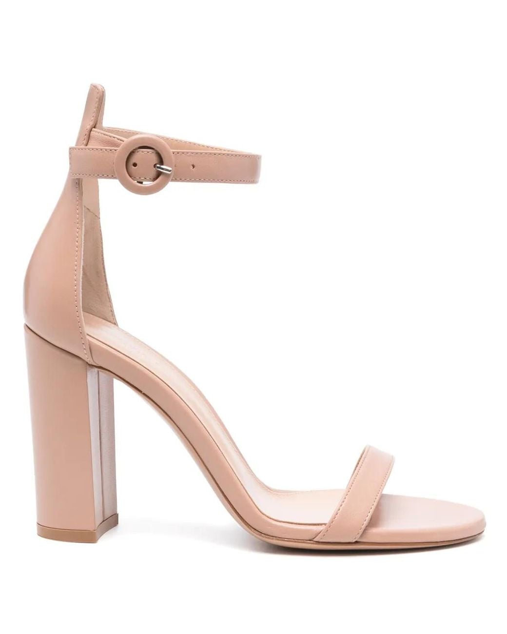 Gianvito Rossi Pink 95Mm Gaeta Sandals