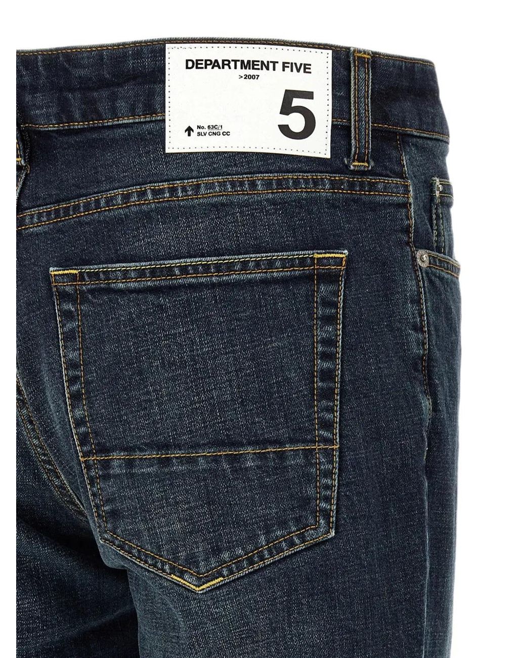 Department 5 Blue Stones Whiskered Jeans for men