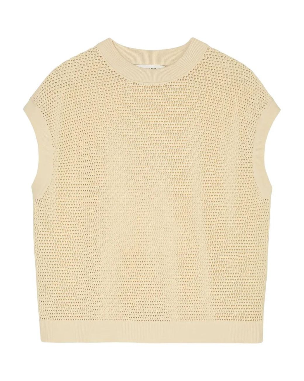 Marc O' Polo Natural Sleeveless Knit Top