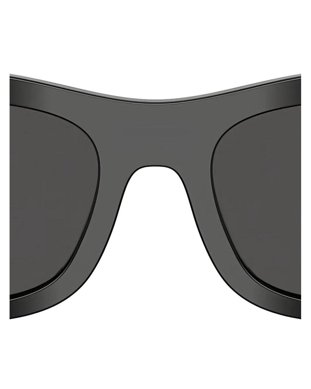 Dolce & Gabbana Black Square Frame Sunglasses for men