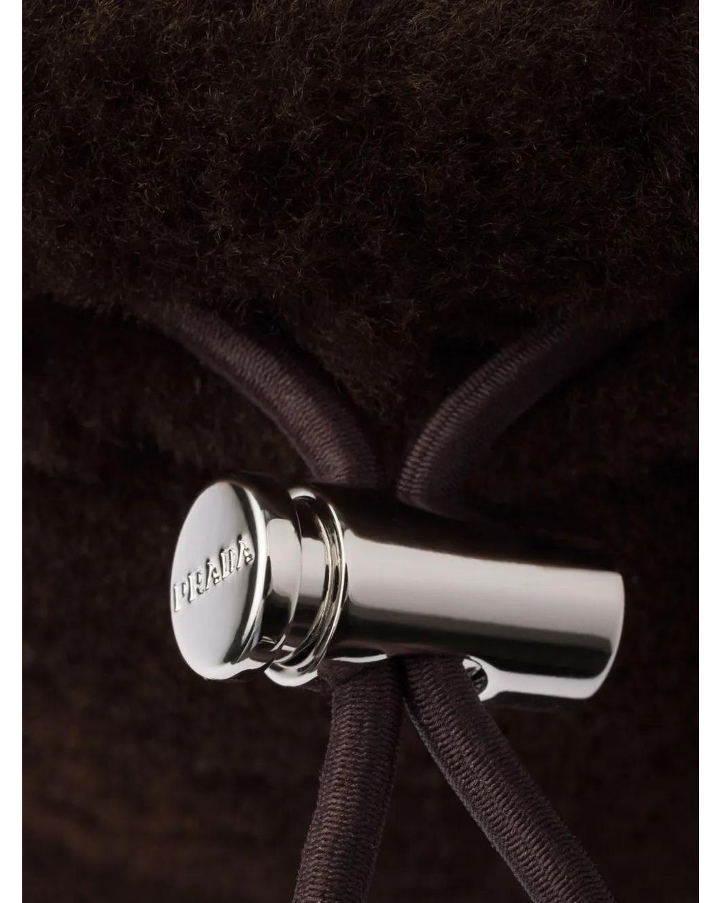 Prada Black Schnürstiefel Mit Faux Fur