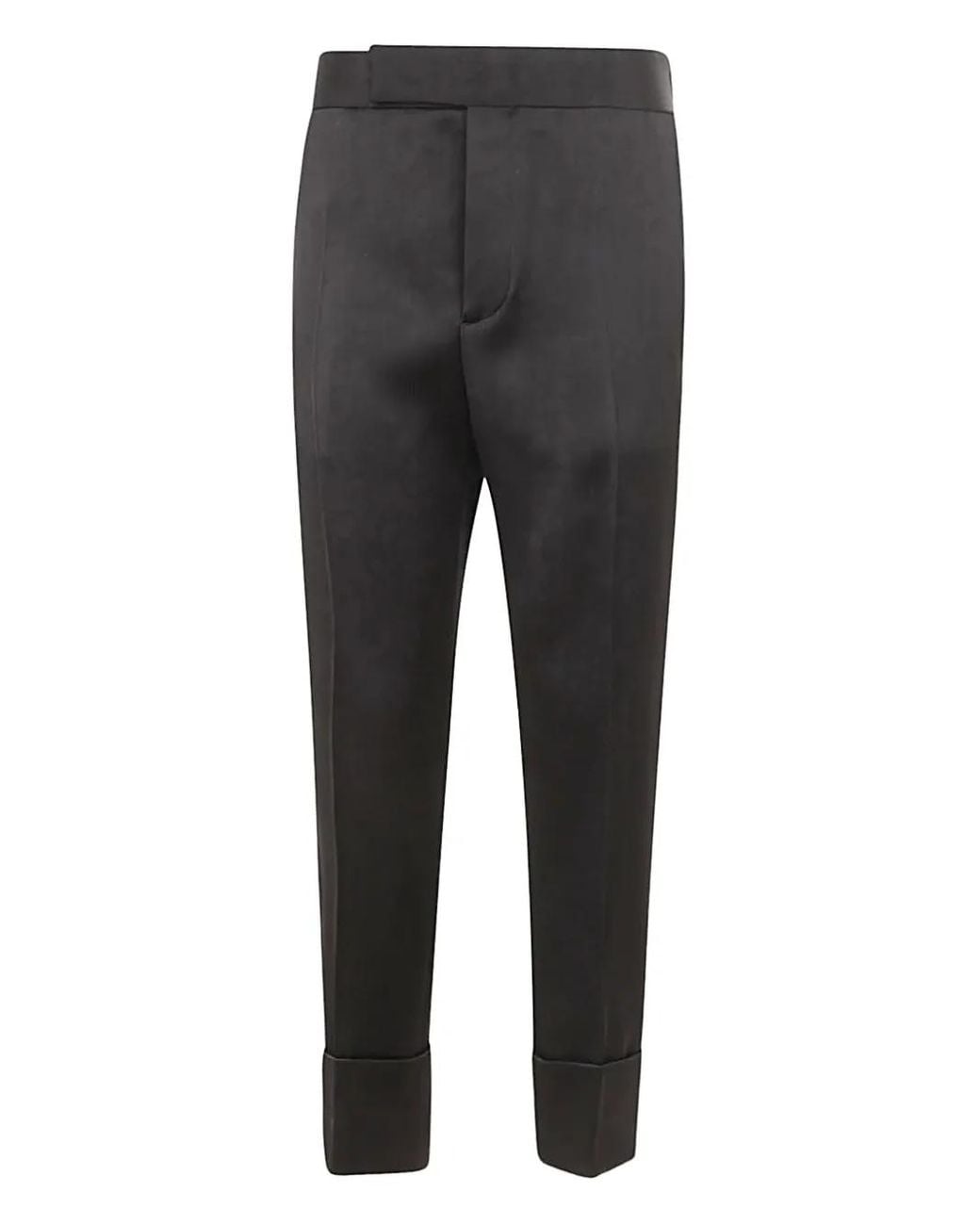 SAPIO Gray Pocket-Detail Tailored Trousers