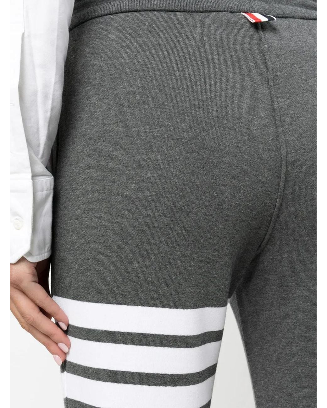 Thom Browne Gray Classic Loopback 4-Bar Sweatpants
