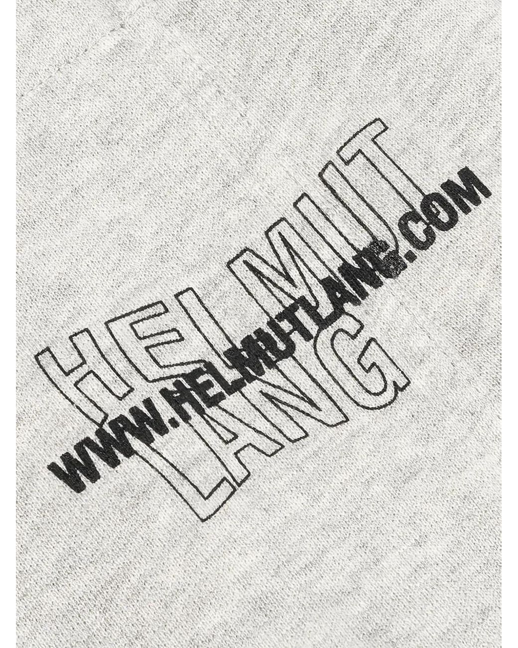Helmut Lang Gray Warp Track Pants for men