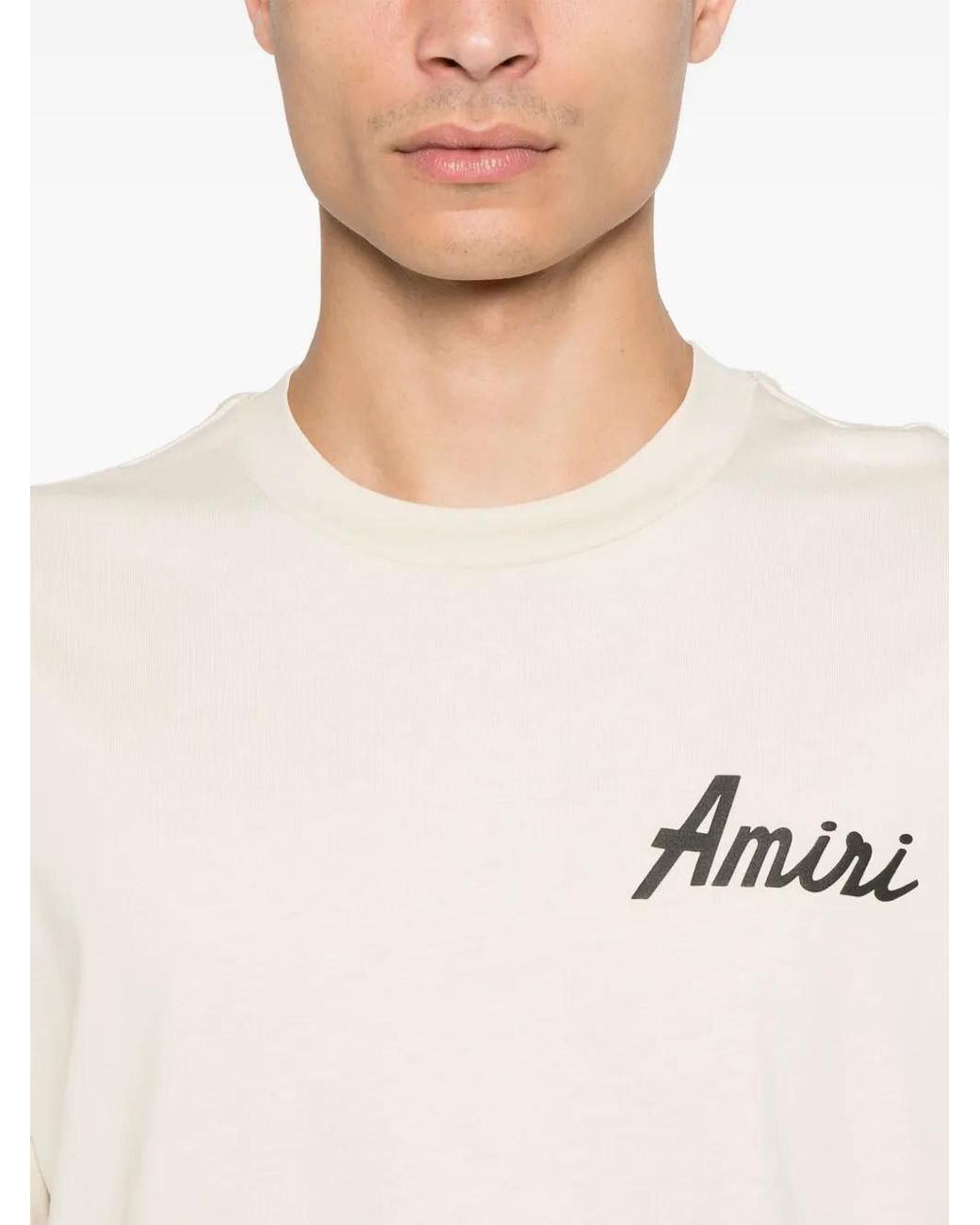 Amiri Natural City Tee for men
