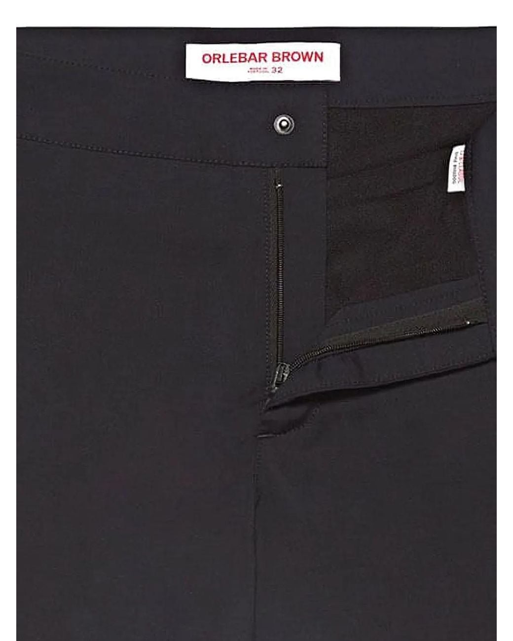 Orlebar Brown Blue Bulldog Stripe-Detailing Swim Shorts for men