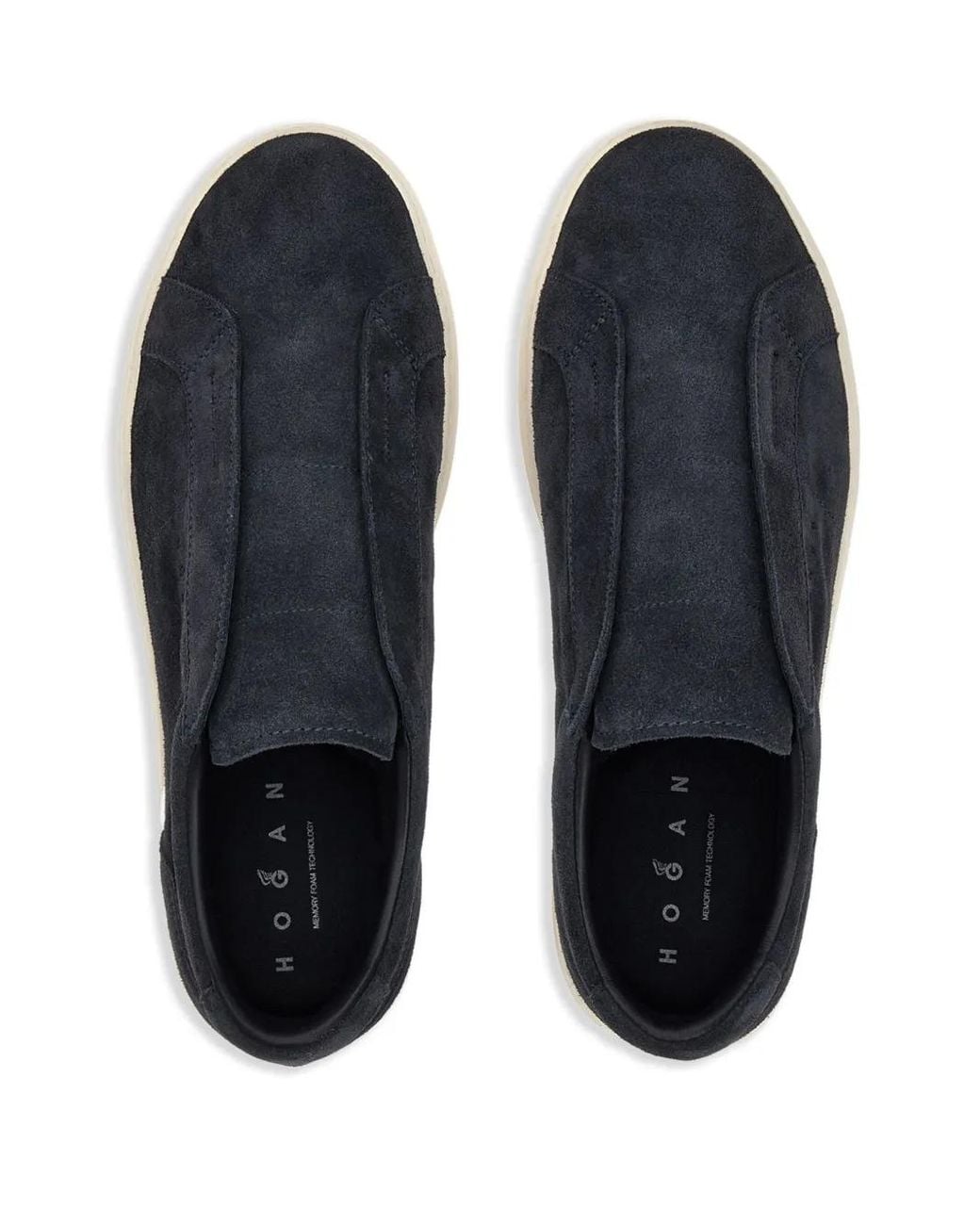 Hogan Schoenen ,Blauw ,Suède Sneaker H-Tv in het Blue voor heren
