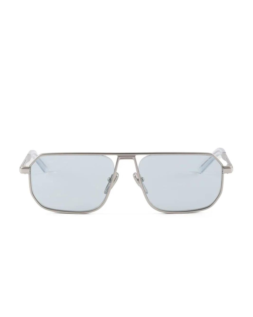 Prada Getönte Pilotenbrille in Gray für Herren