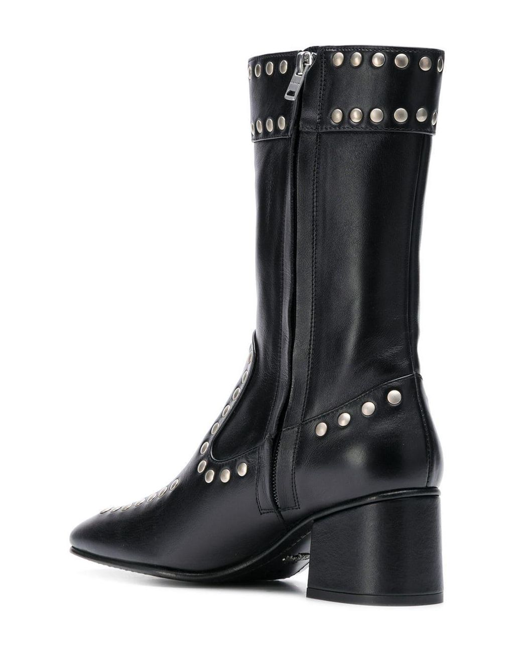 coach boots with studs
