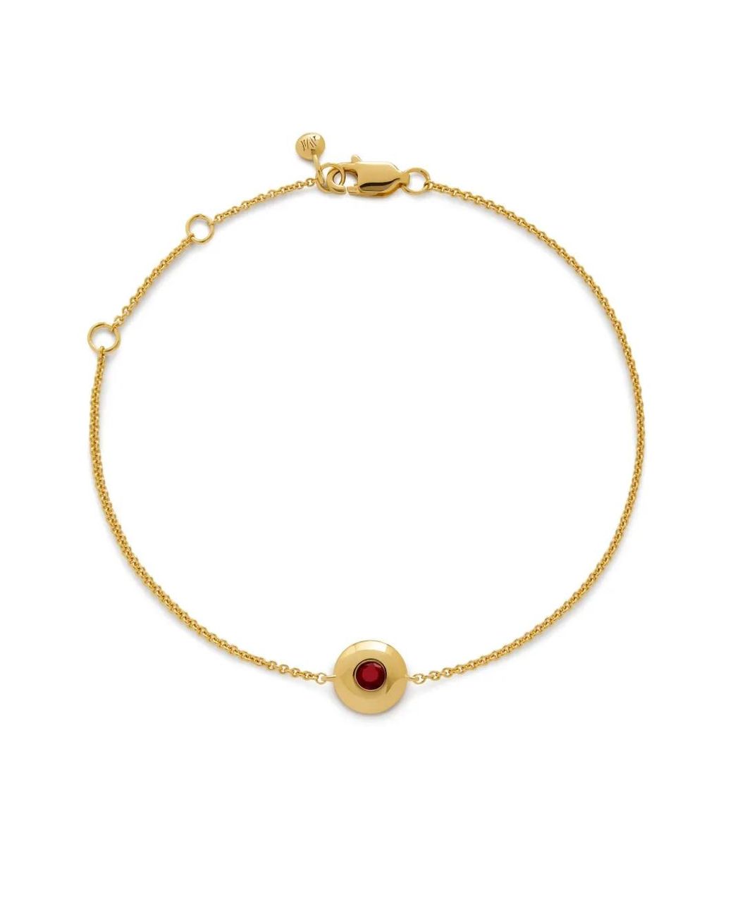 Monica Vinader Metallic January Birthstone Bracelet