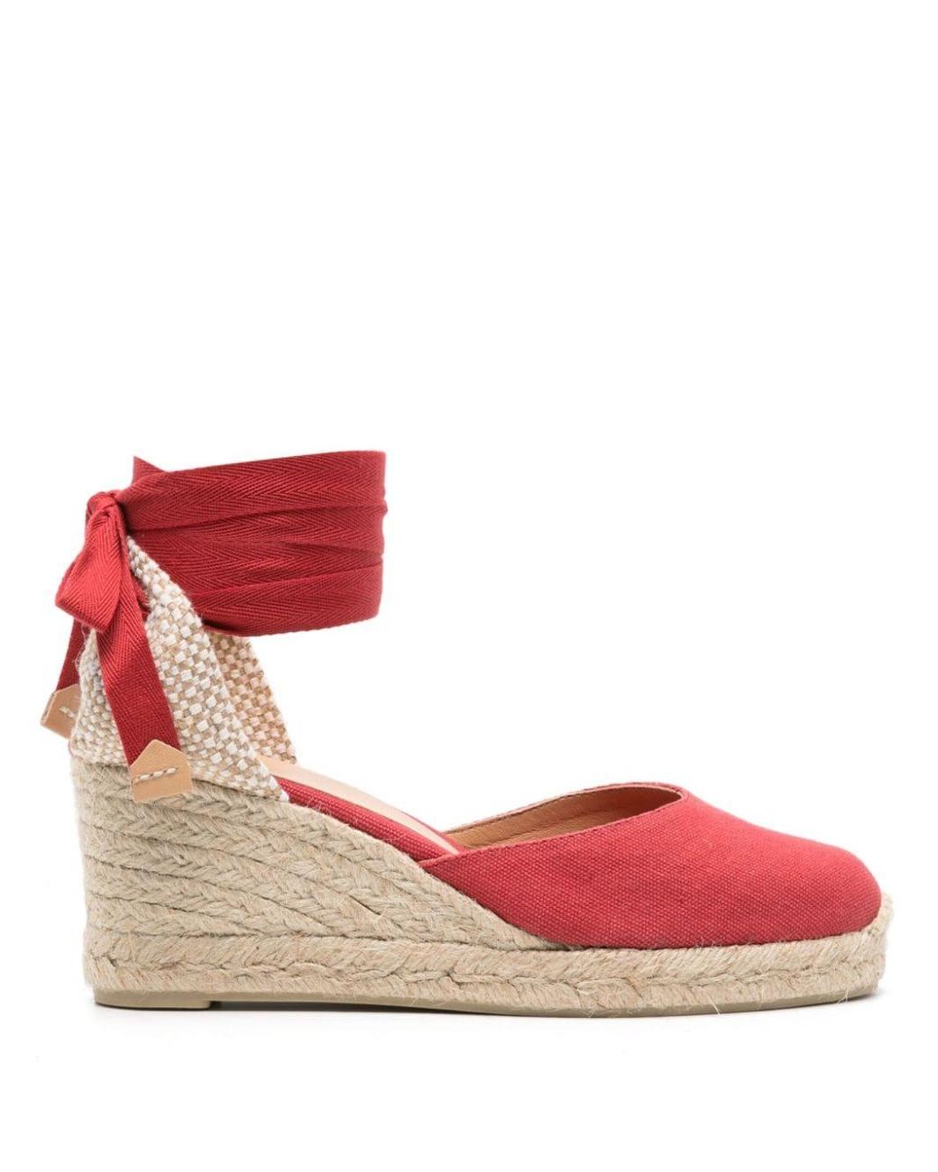 castaner red espadrilles