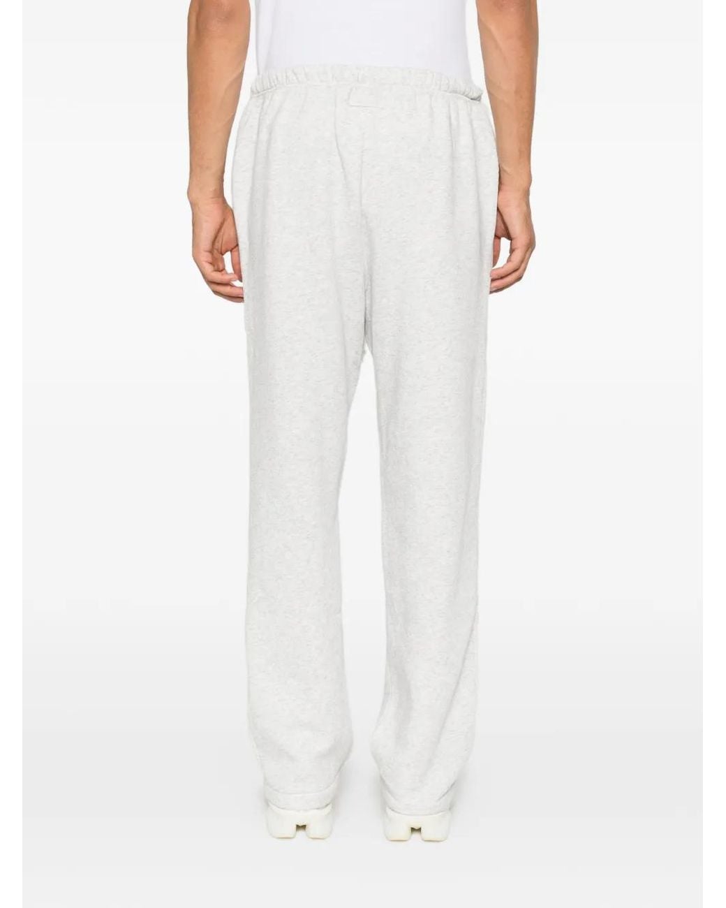 Skims White Drawstring-Fastening Track Pants for men