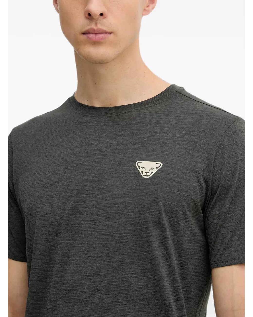 Dynafit T-Shirt Met Logopatch in het Gray voor heren