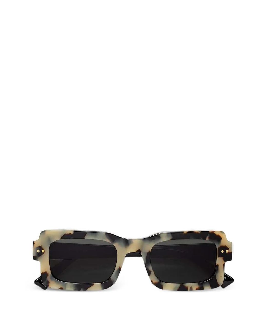 Marni Black Rectangular Sunglasses