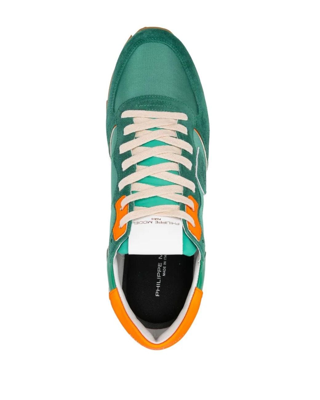 Philippe Model Green Sneakers for men