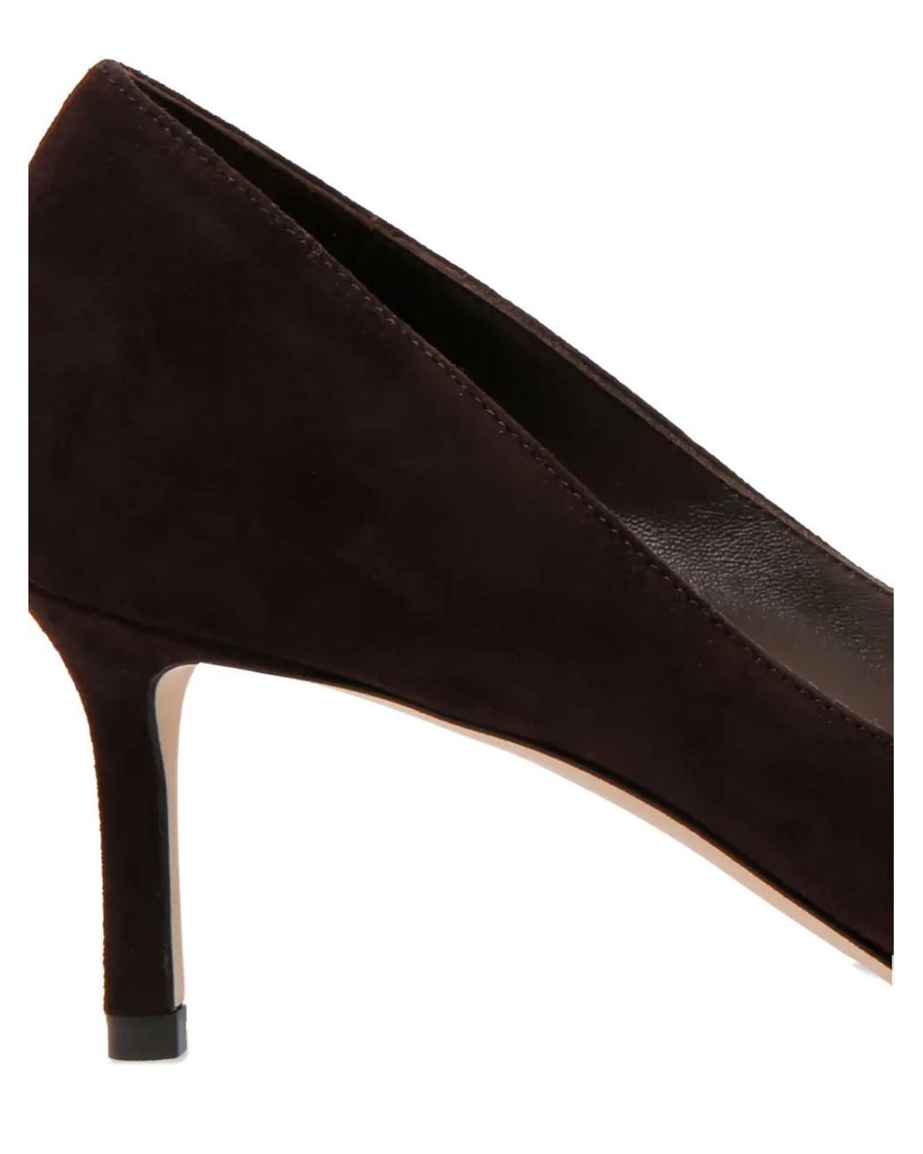 Jimmy Choo Brown 60Mm Pointed-Toe Suede Pumps