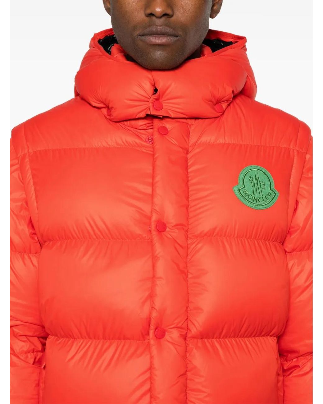 Moncler Red Cyclone 2-In-1 Padded Jacket for men
