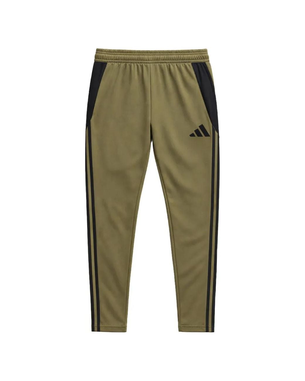 Adidas Green Striped Track Pants for men