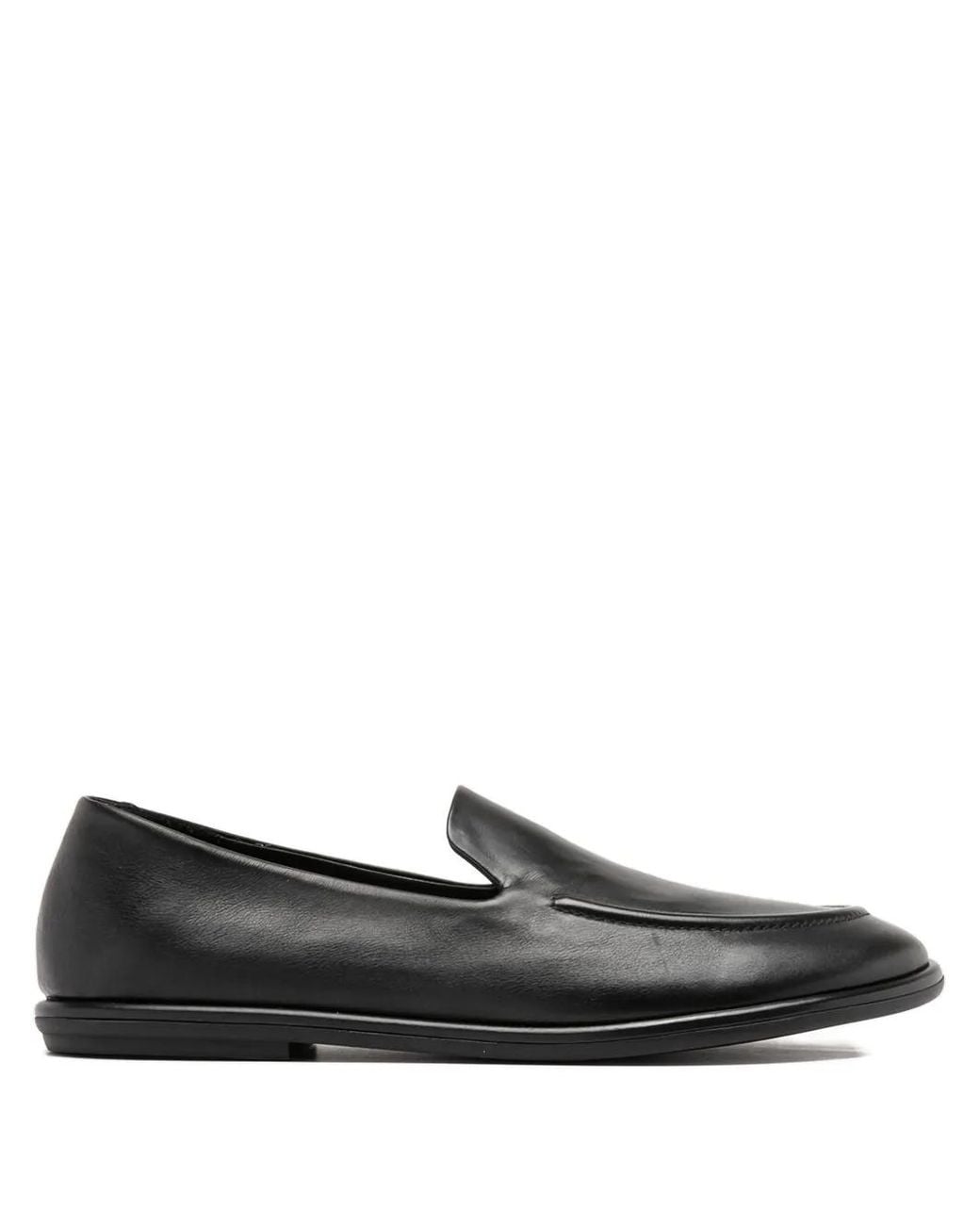 Officine Creative Black Mocassins Mienne 101Mm En Cuir