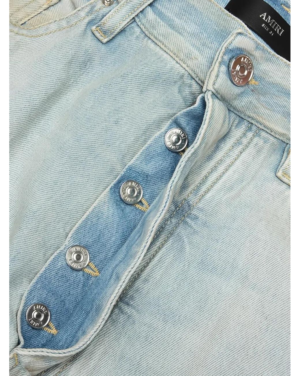 Amiri Blue Baggy Jeans for men