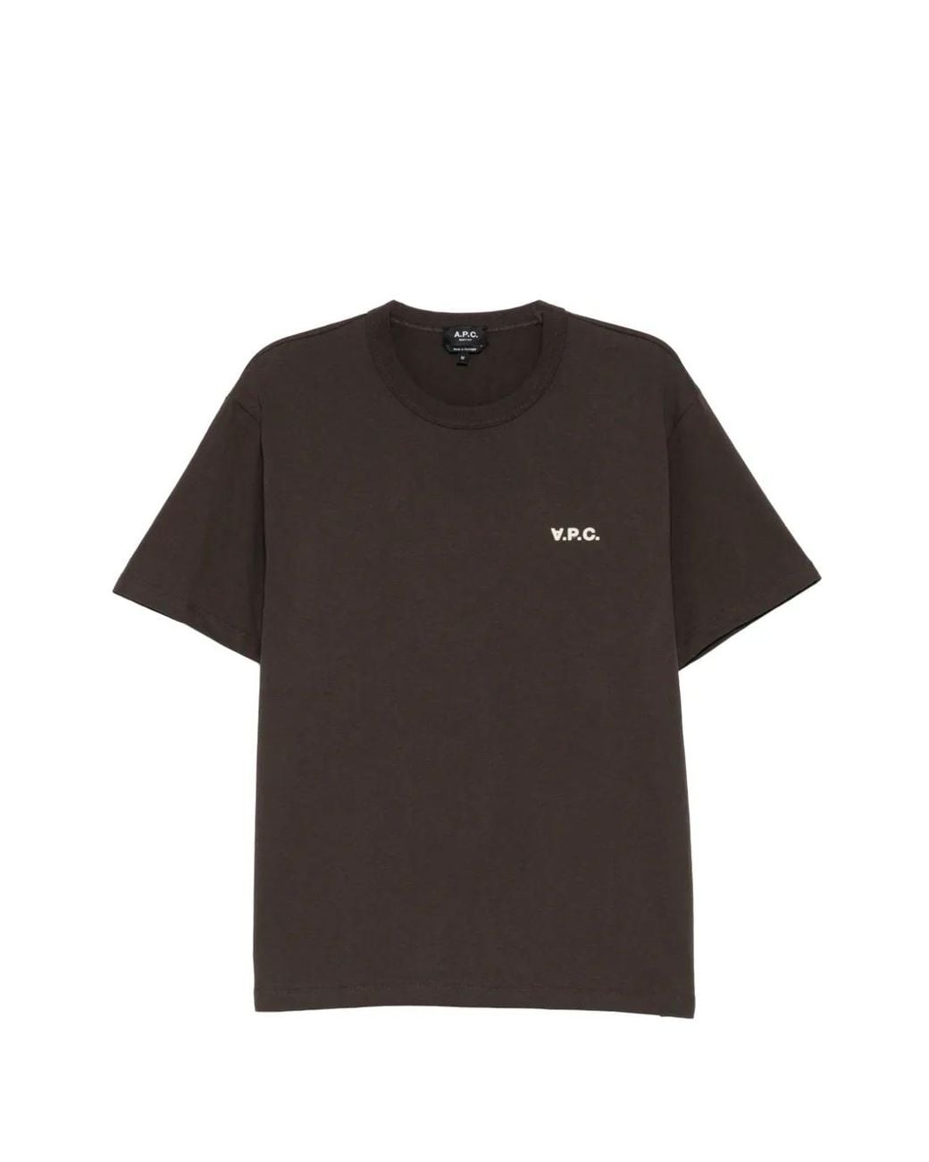 A.P.C. Black Vpc T-Shirt for men