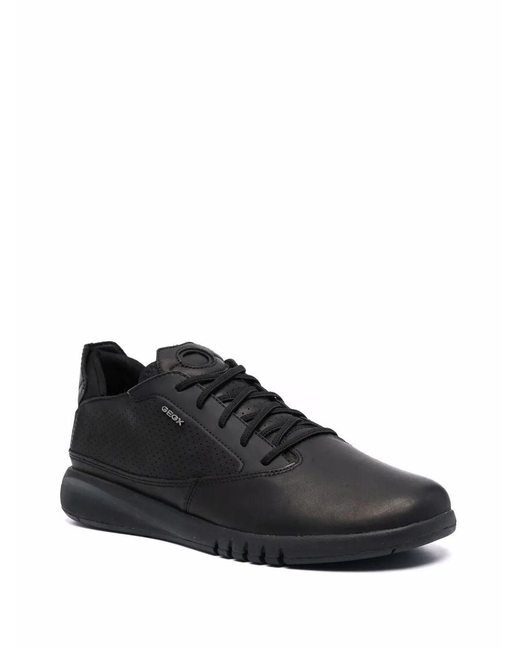 Geox Black Aerantis Low-Top Sneakers for men