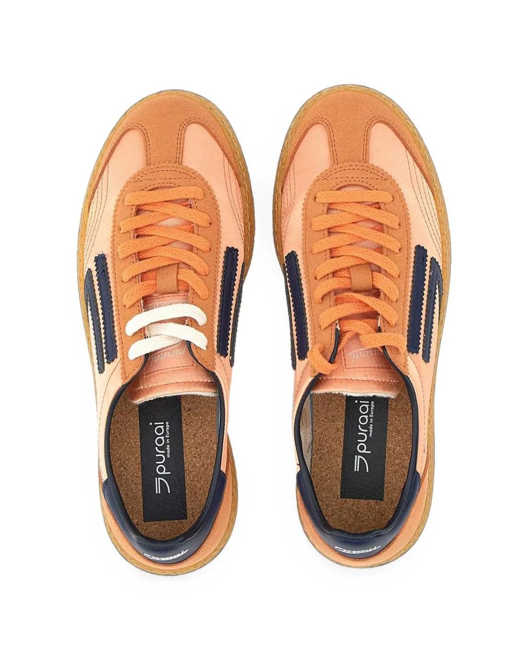 PURAAI Orange Xs Sneakers