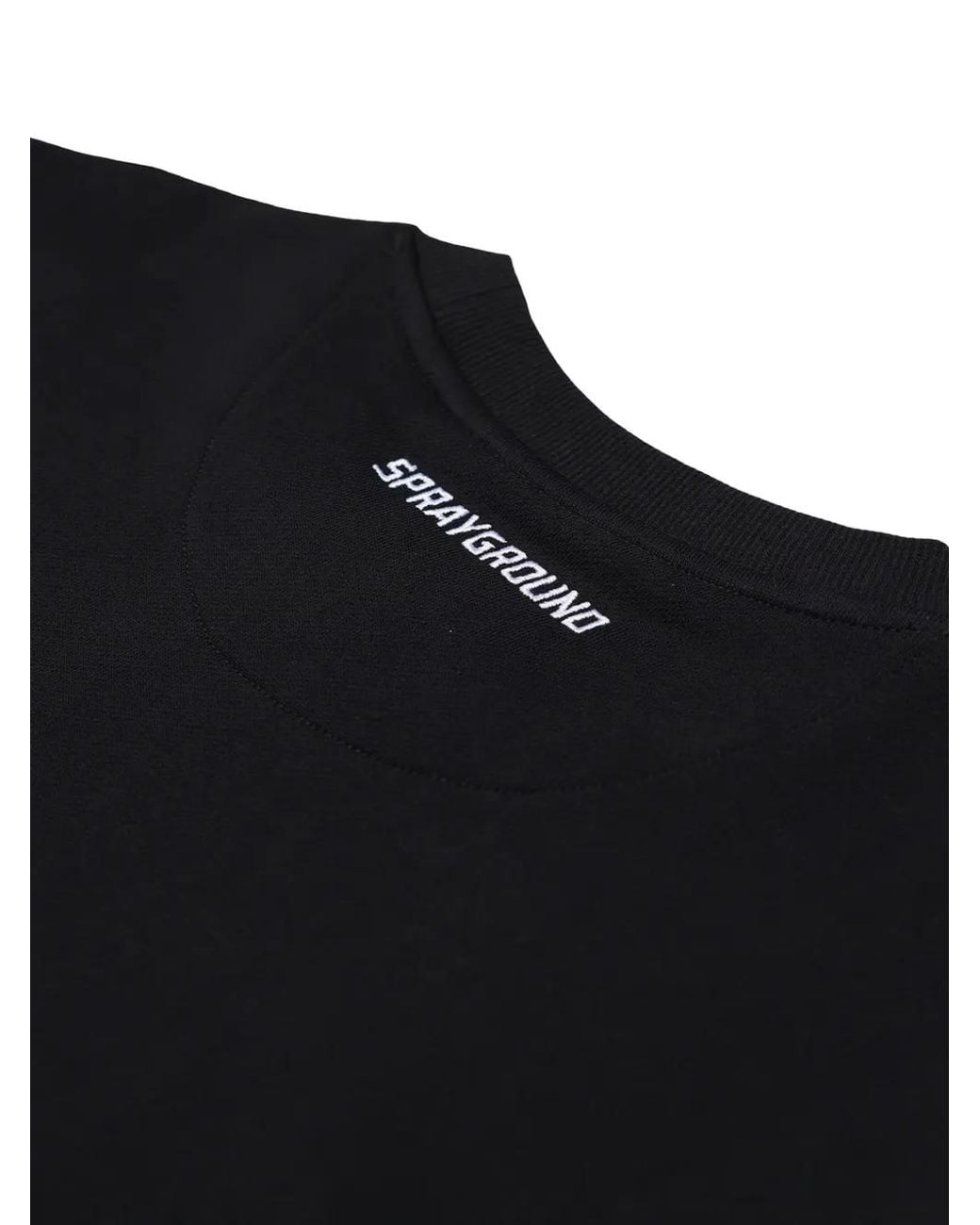 Sprayground Blue Sweat Scribble À Motif Requin Brodé for men
