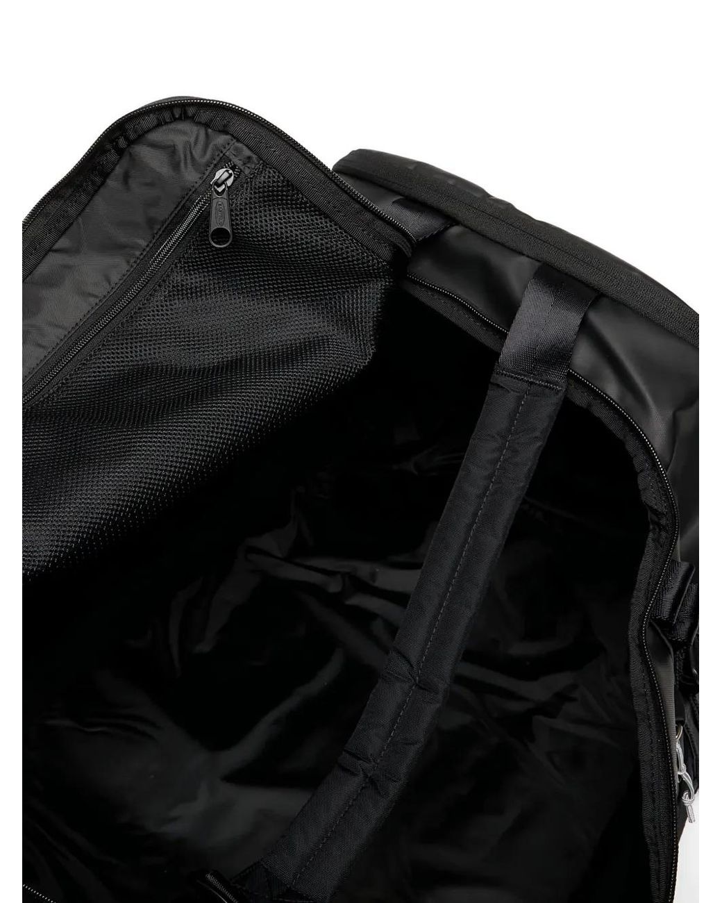Eastpak Black Padded Logo-Patch Duffle Bag
