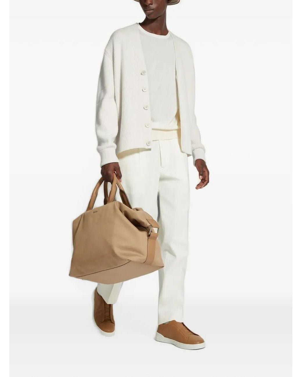 Zegna White Pants for men