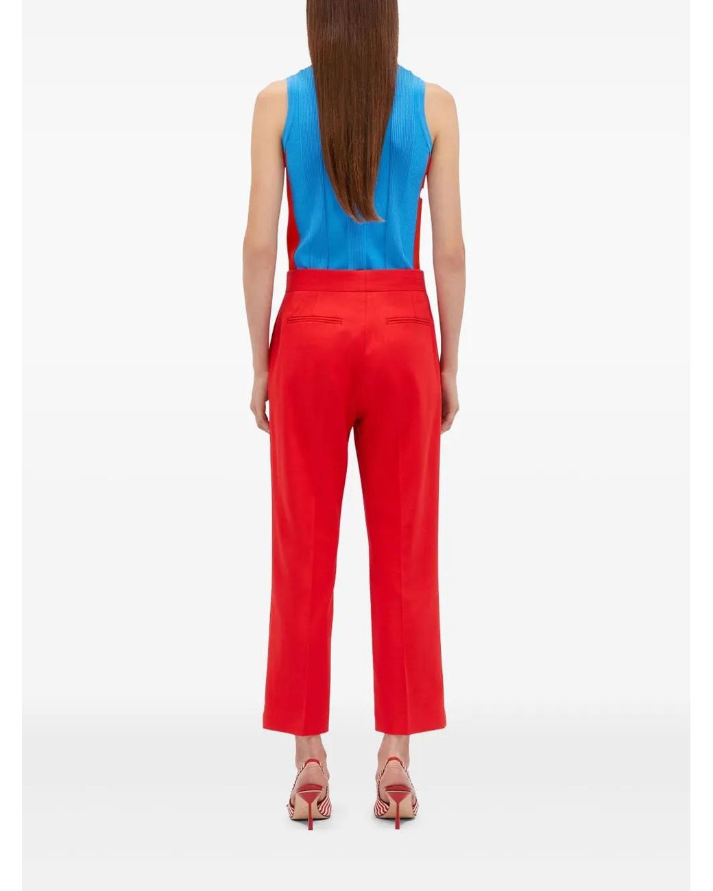 MSGM Red Pants