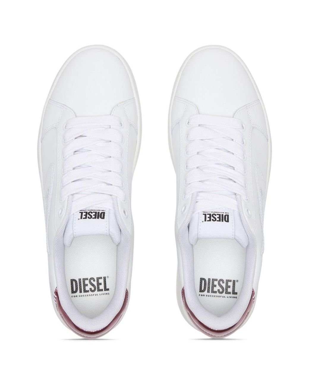 DIESEL 厚底スニーカー S-ATHENE BOLD X ホワイト DIESEL◇S-ATHENE BOLD X 厚底 スニーカー 送料込 24cm DIESEL