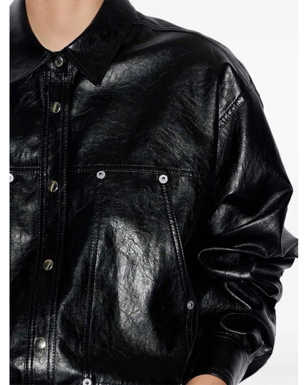 Isabel Marant Black Mini Abelia Shirt For Fw24