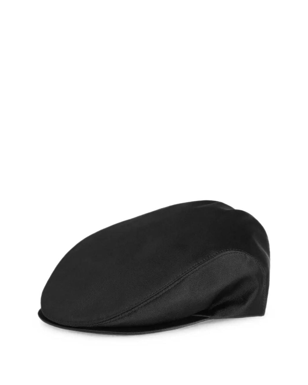 Dolce & Gabbana Black Casquette Duchesse