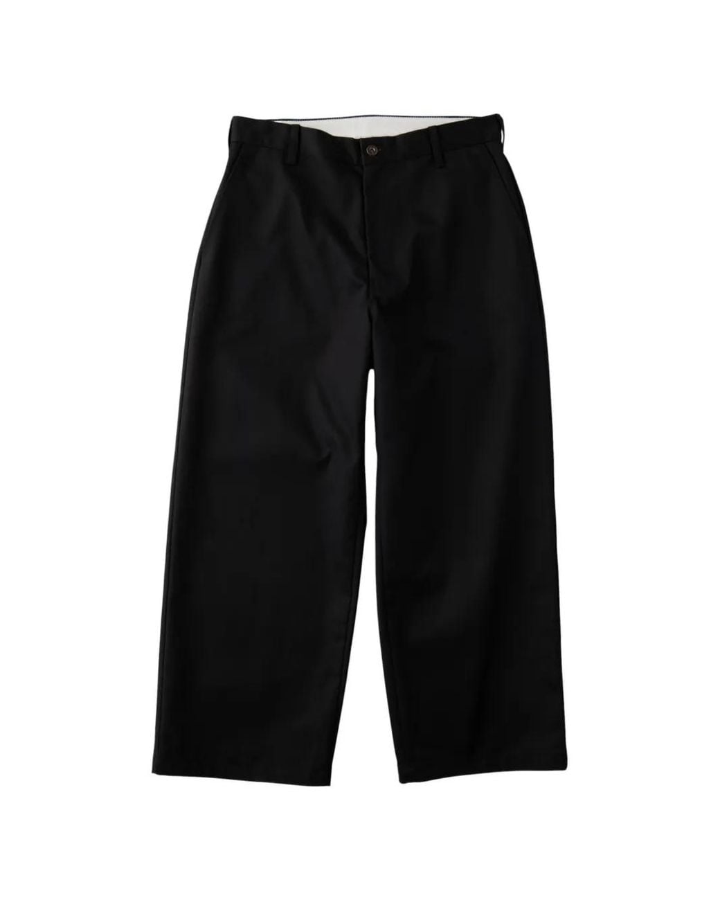 Universal Overall Black Wide-Leg Trousers for men