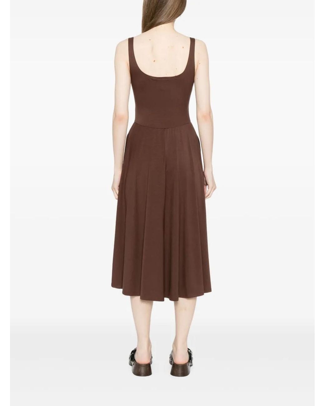 Reformation Rou Jurk in het Brown