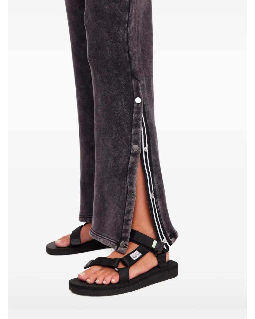 Pantaloni Cosmic Con Bottoni di The Upside in Blue