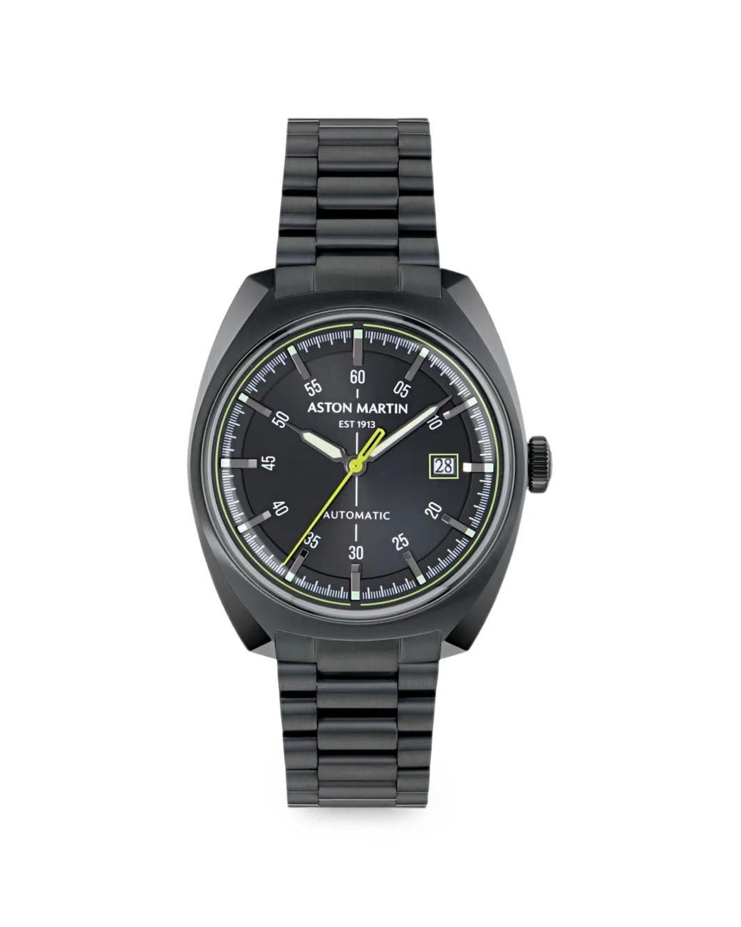 Aston Martin Gray Round-Case 41Mm Watch for men