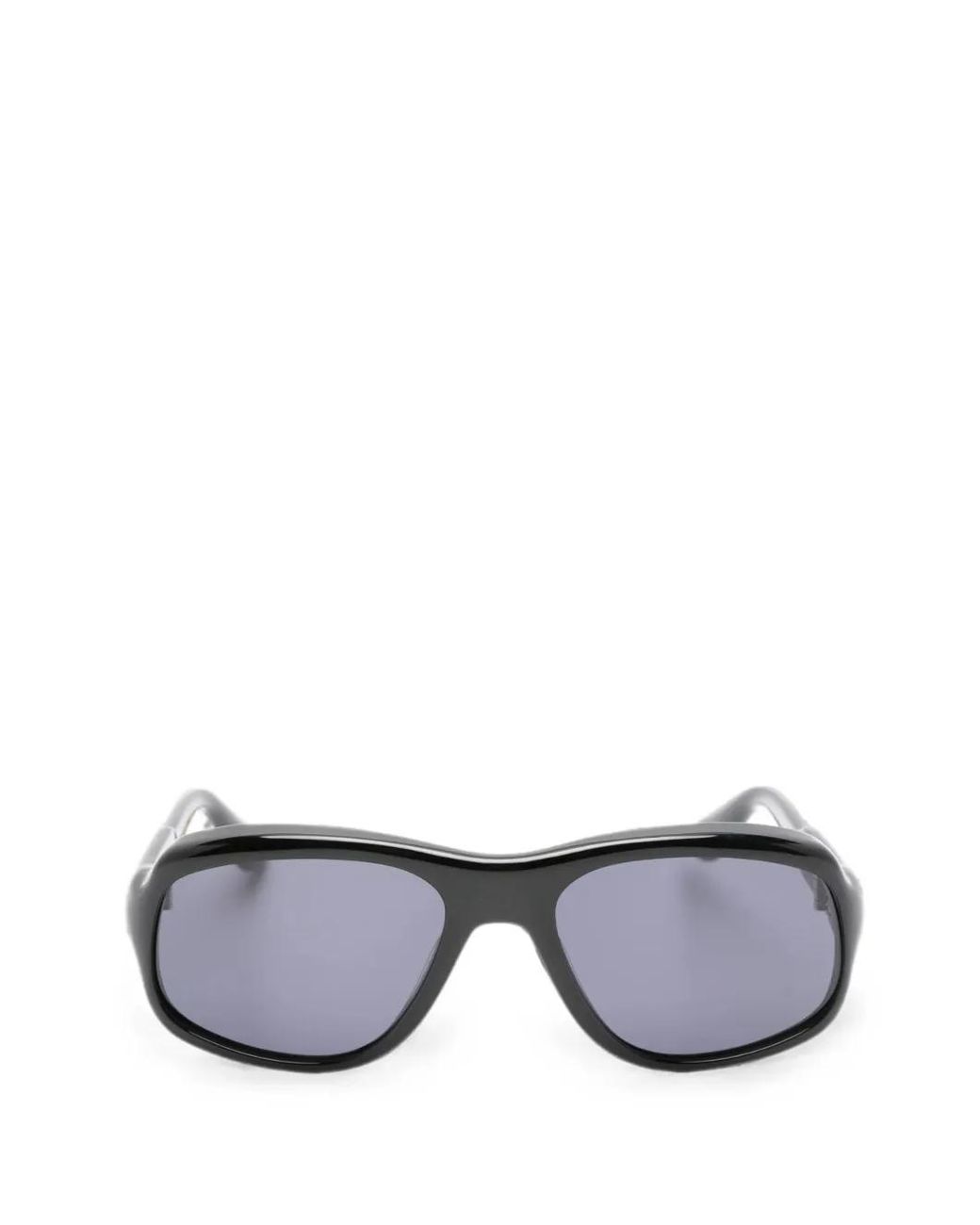 Port Tanger Gray Lunettes De Soleil Bamba À Monture Géométrique