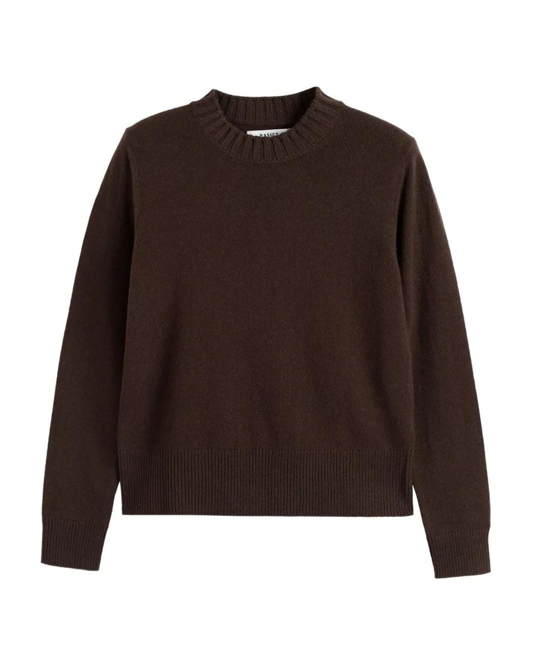 Chinti & Parker Brown Wool Blend Sweater
