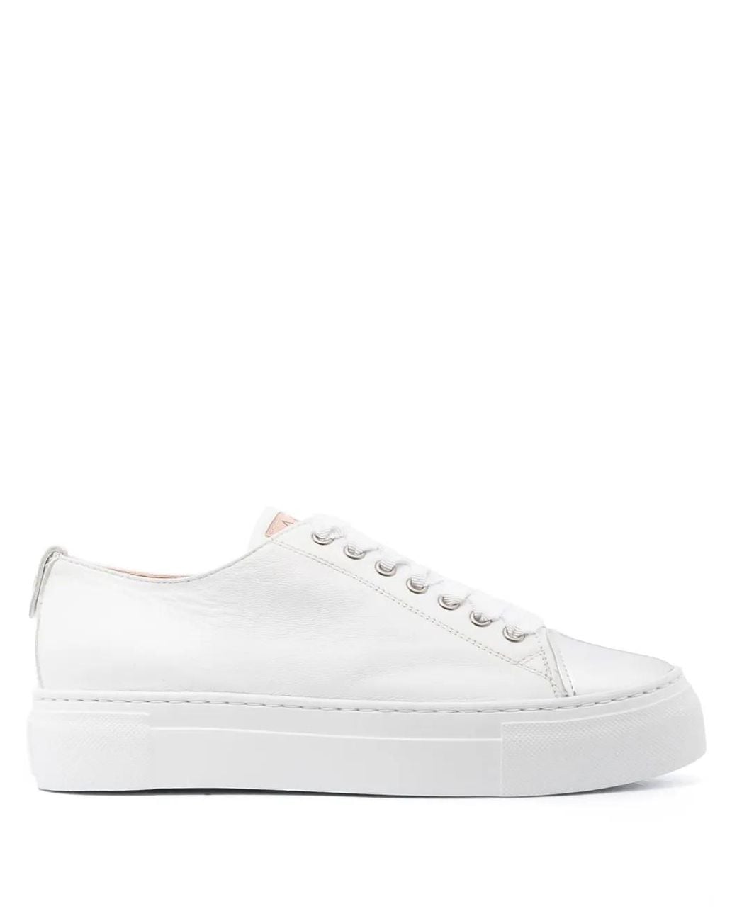 Agl Attilio Giusti Leombruni White Mollie Toe Sneakers