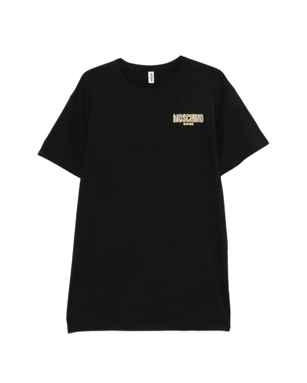 Moschino Black Logo-Print T-Shirt