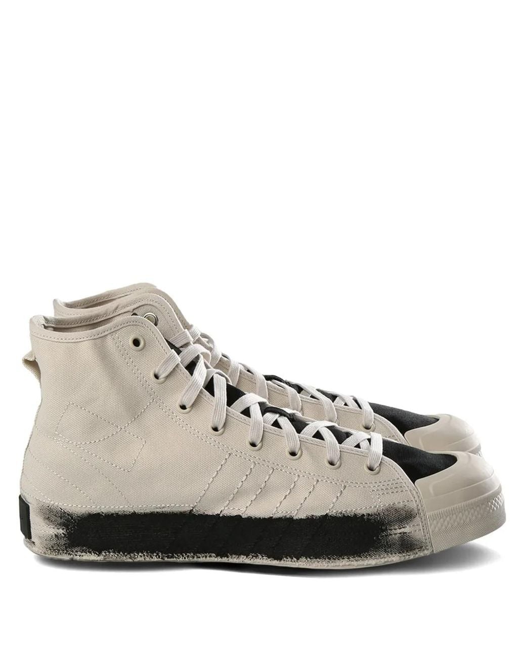 Y-3 Natural Nizza Hi Sneakers
