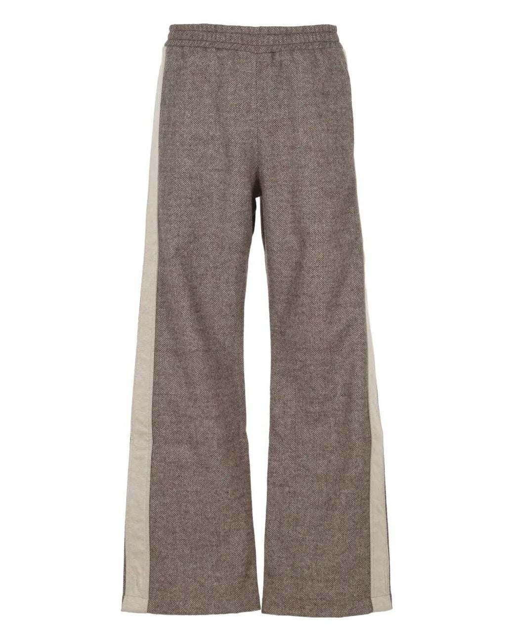 Fiorucci Gray Pantalon À Bandes Latérales for men