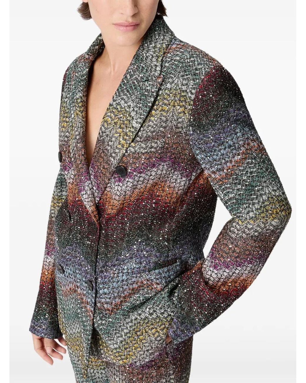 Missoni Gray Blazer Caperdoni