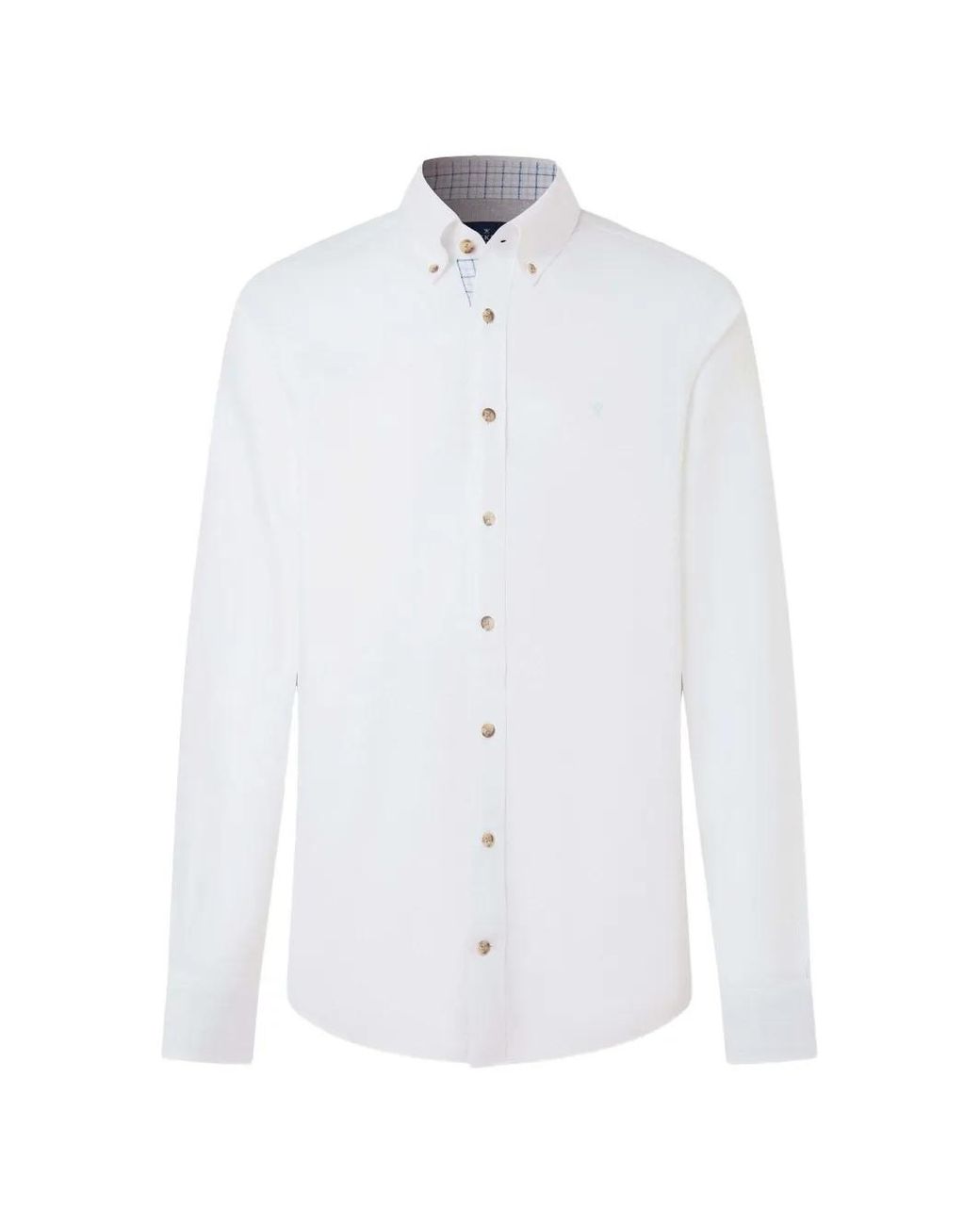 Camisa Brompton Con Botones Hackett de hombre de color White