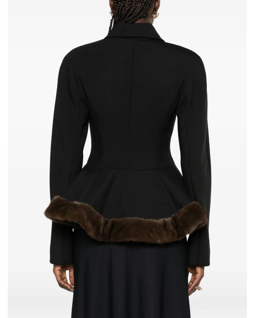 Stella McCartney Black Belted Jacket