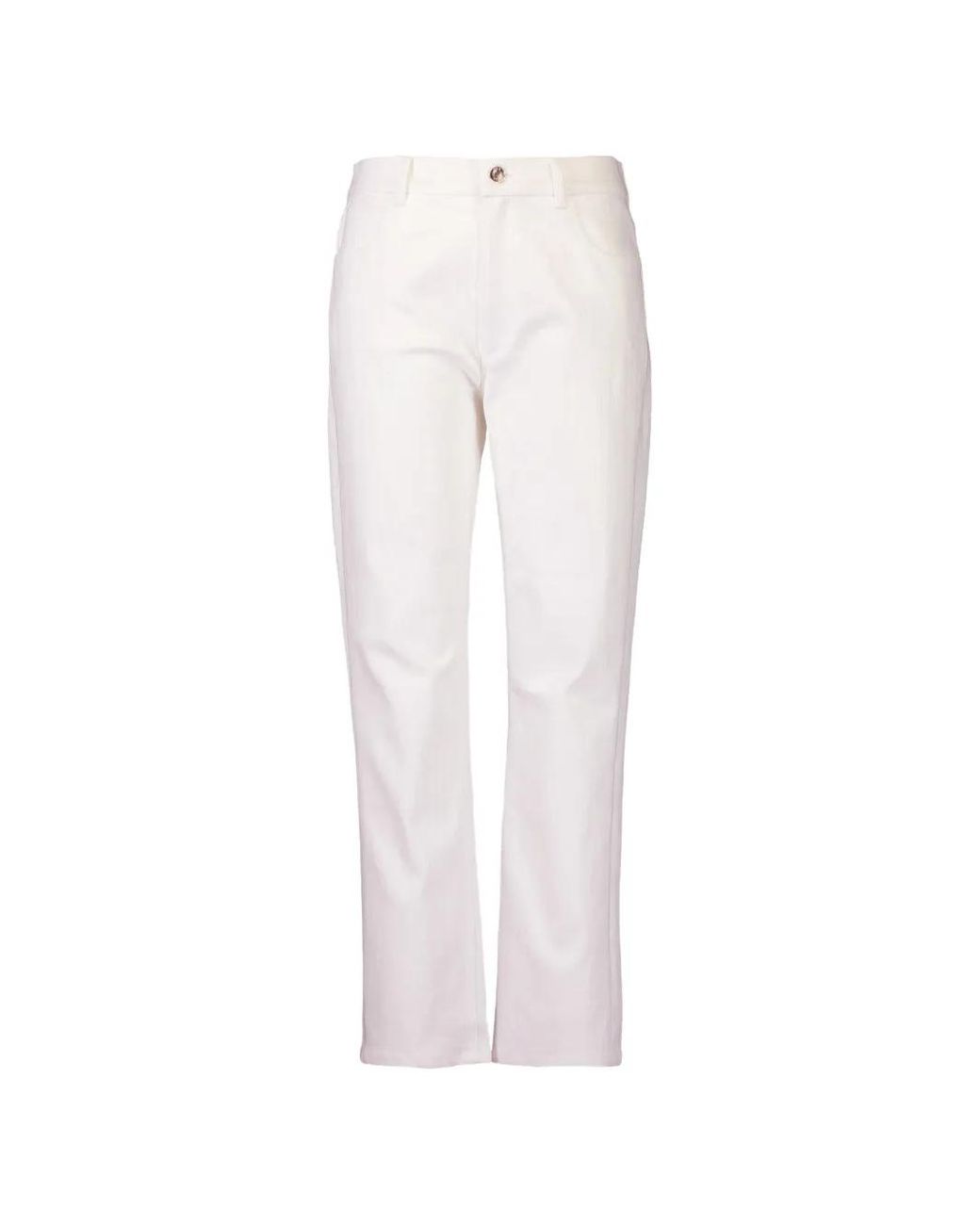 DMN Paris White Joy Patch Jeans