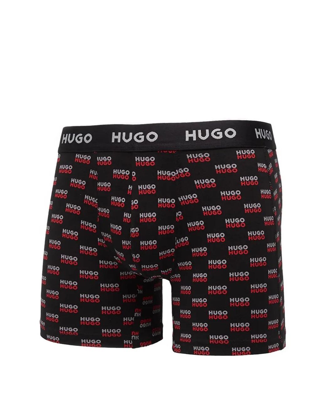 HUGO Black Logo Boxer Briefs (Set Of Three) for men